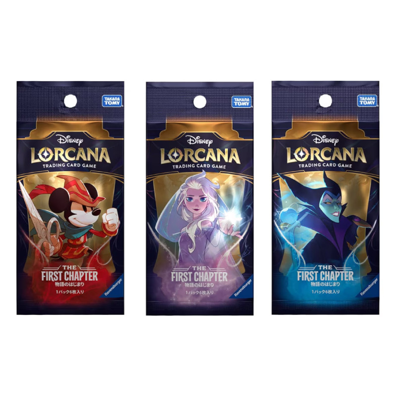 Disney Lorcana First Chapter (Busta 10 Carte) JAP